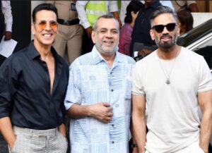 राजू, बाबूराव और श्याम में अच्छा तालमेल बन चुका है – Sunil Shetty